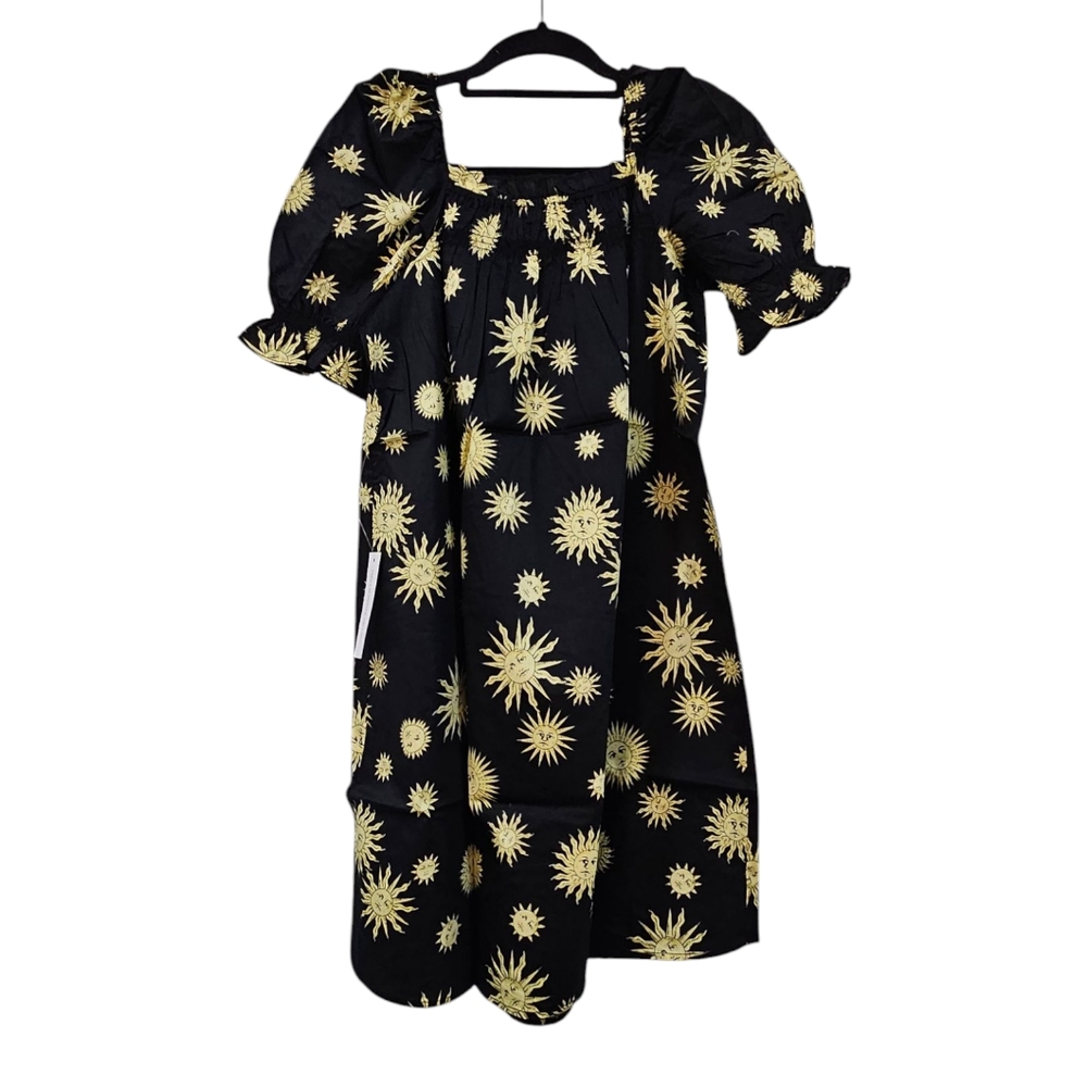 NWT Modcloth Summertime Garden Stories Smocked Mini Dress Size S - Picture 9 of 10